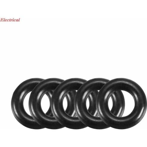 Black O-Ring 5mm x 1.2mm Nitrile Rubber Oil Seal Washers Grommets