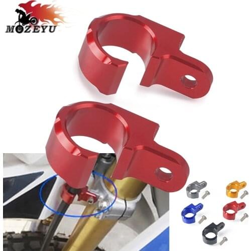 CNC Motorcycle Aluminum Accessories front Brake Line Hose Clamp Holder For Honda CRF250L CRF250M 2012 2013 2014 2015 crf 250 L/M