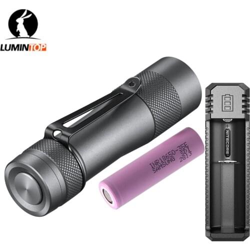 LUMINTOP FW3A EDC Flashlight 3* XP-L Hi /SST20 LEDs max 2800 lumen beam throw 280m torch 3500mAh battery NITECORE UI1 Charger