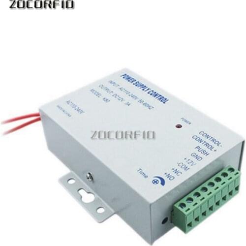 Access Control Power Supply Transformer Door Supplier Adapter Covertor System Machine DC 12V 3A AC 90~260V
