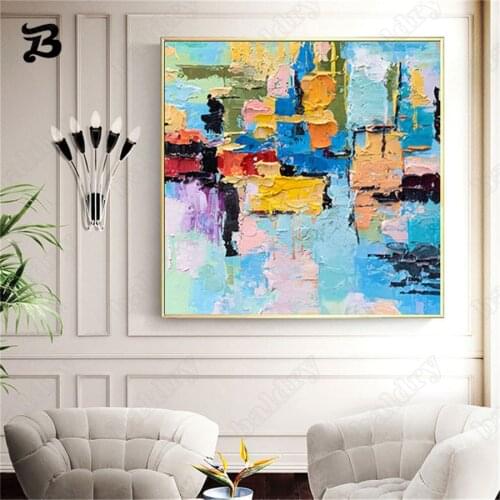 Canvas Painting Wall Art Abstract Oil Painting Modern Decorative New Hanging Painting Prints Home Decoration for Room Wall Decor