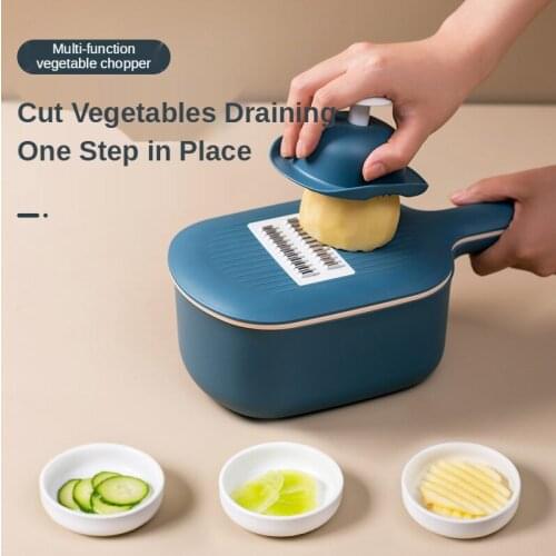 Multifunctional Vegetables Slicing Machine Kitchen Chopper Potato Cutting Tool Household Shredded Radish Potato Slicing Machine