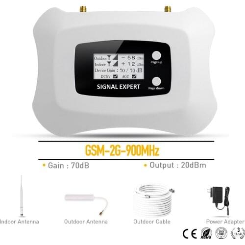 Mobile signal boosters GSM 900mhz cellular repeater