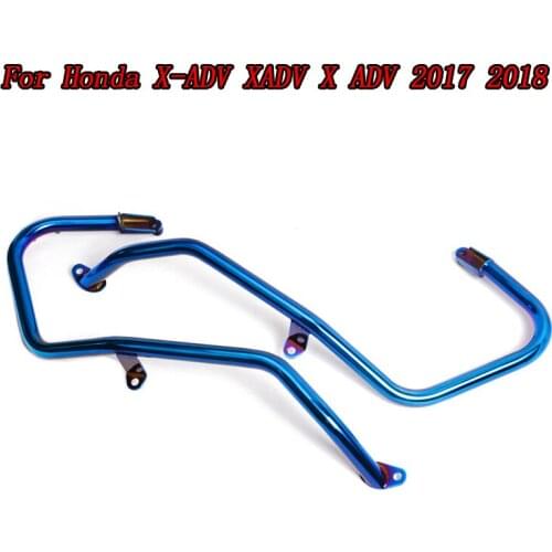 Motorcycle Stainless Steel Frame Fairing Crash Bar Bumper Guard Falling Protection For Honda X-adv X ADV XADV 750 2017 2018