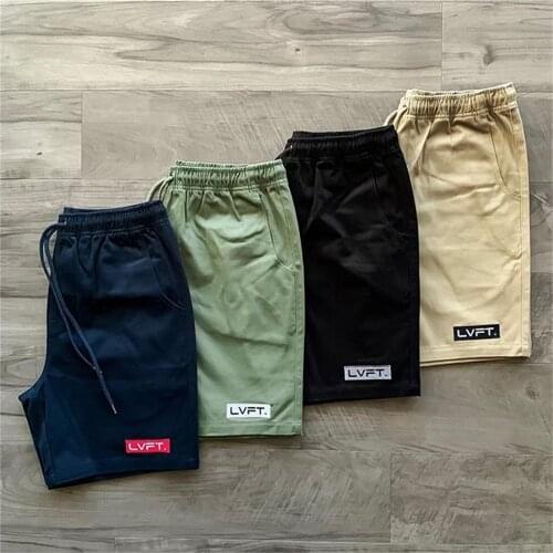 2021 Summer New Drawstring Shorts Men Casual Jogger Sweathshorts Plus Size Workout Gym High Quality Bodybuilding Fitness Shorts