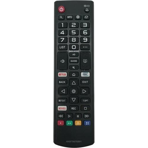 Remote Control AKB75675301 For LG TV AKB75675608 AKB75675311 AKB75675304 43LM6300PUB With NETFLIX Prime Movies App Controller