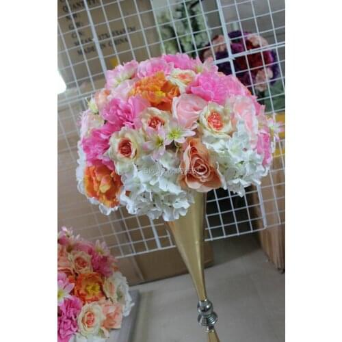 SPR NEW!!Free shipping!10pcs/lot wedding table artificial flower ball wedding centerpiece flower walls backdrop decorative flore