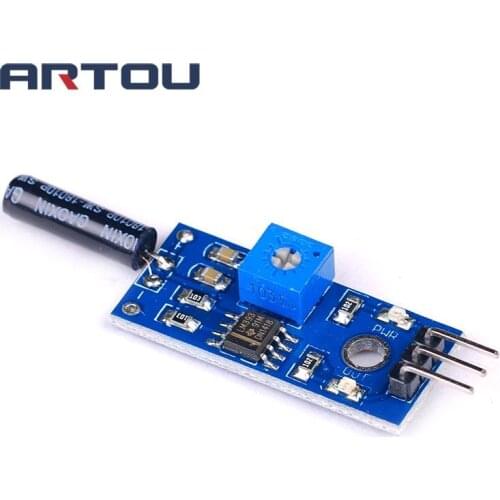 10pcs Vibration Sensor Module Vibration Switch Alarm Module for arduino 3Pin Diy Kit