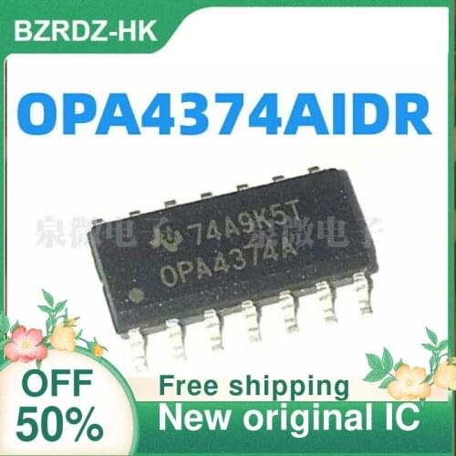 2-10PCS/lot OPA4374A OPA4374AIDR New original IC