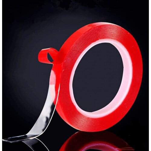 3pcs Double Sided Tape Polyimide Adhesive Tape High Temperature Heat Resistant Acrylic Tape for Car