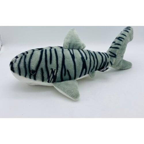 40CM Tiger Shark Plush, Stuffed Animal, Plush Toy, Gifts for Kids, Cuddlekins 13 Inches