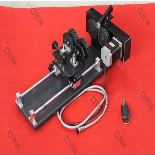 Fast speed four wheels rotary system for engraving on tumbler/cup/ round materials