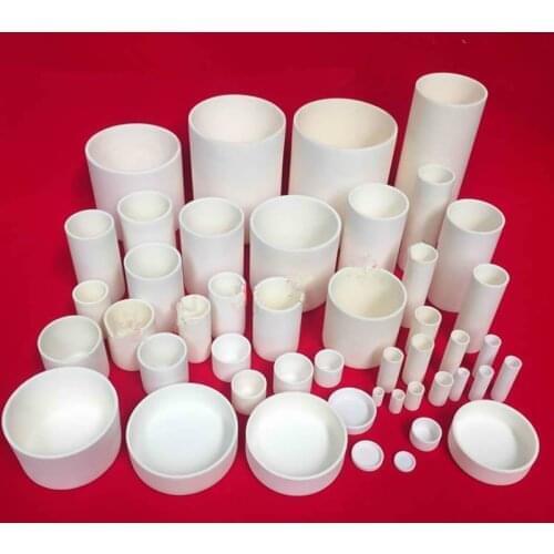 Cylindrical Corundum crucible /99% alumina crucible / with a variety of specifications with the size/Sintered Crucible