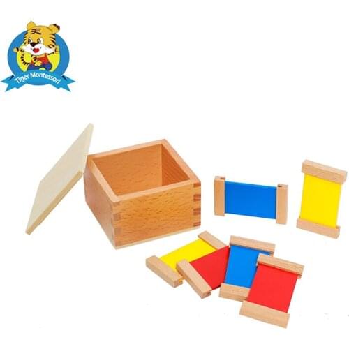 Montessori Color Tablets(1st Box) beechwood toy