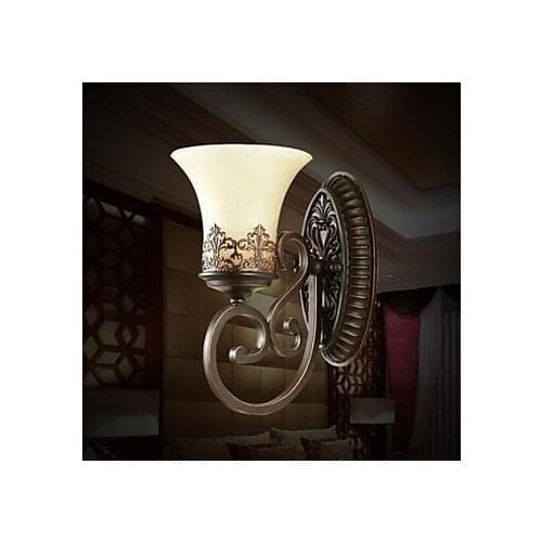 European Artistic Vintage Wall Lamp For Living Room Home Lighting Glass LED Wall Sconce Arandela Lamparas De Pared