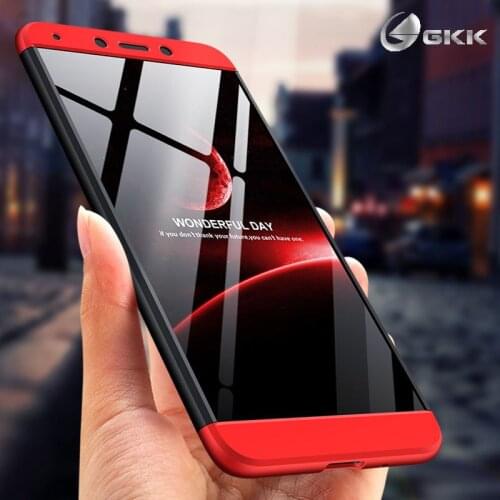 GKK Case for xiaomi redmi 6A Dual Armor Full Proction Shockproof hard pc matte Coque 5.45" Phone Cover For xiaomi redmi 6A Case