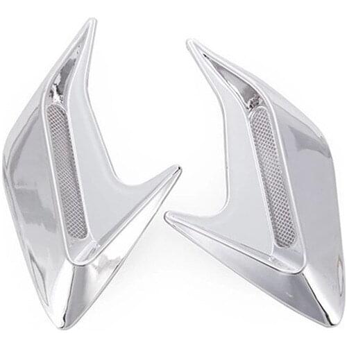 2PCS Fake Air Outlet Shark Gill Car Decoration Air Outlet For Mini Porsche 911 918/Cayenne/Macan/Macan S/Panamera/Cayman/Carrera