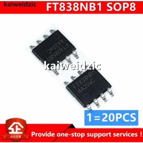 Kaiweikdic New imported original FT838NB1 FT838NB1-RT SOP8 Power Control Chip Charger IC LED Driver The integrated circuit