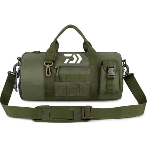 Camouflage Shoulder Crossbody Bags Mens Training Sports Fitness Travel Outdoor Climbing Multi-Purpose Fishing Bag