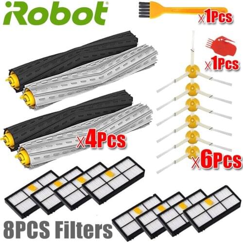 For IRobot Roomba Parts Kit Series 800 860 865 866 870 871 880 885 886 890 900 960 966 980 - Brushes and Filters