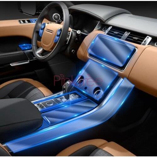 GPS Gear Dashboard Film Sticker TPU Transparent Anti-scratch Protective Film For Range Rover Sport 2013-2020 2019 2018