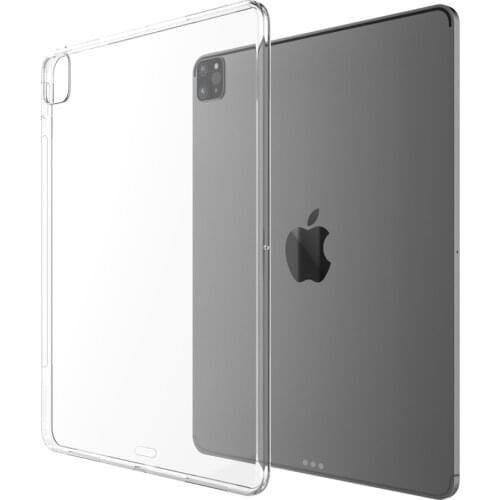 2021 New Transparent TPU Silicone Soft Case for Ipad Pro 11 12.9 Inch Full Protective Back Cover for IPad Mini 6 Bottom Shell