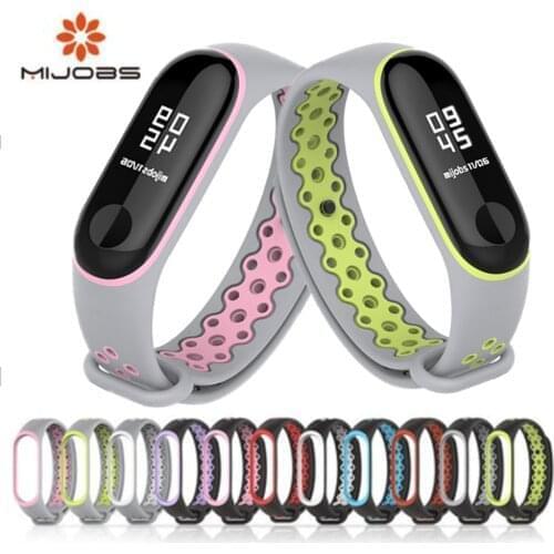 Mi Band 3 4 Strap Bracelet wrist strap watch xiomi Mi band3 accessories for Xiaomi mi band 3 Strap smart bracelet sport Silicone