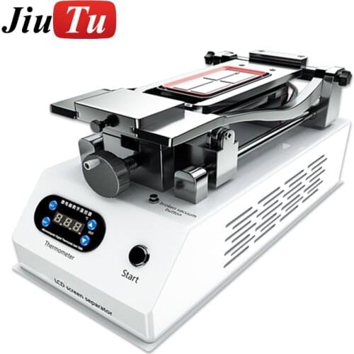 Mobile Phone Repair Front Glass LCD Separating Machine For Samsung Edge Curved Screen With Built In Pump