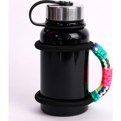 Sports Accessories Cup Sets parcord Thermos Outdoor 7 Strands Bracelet Parachute Cord Braided Handwoven Mug Handle rope