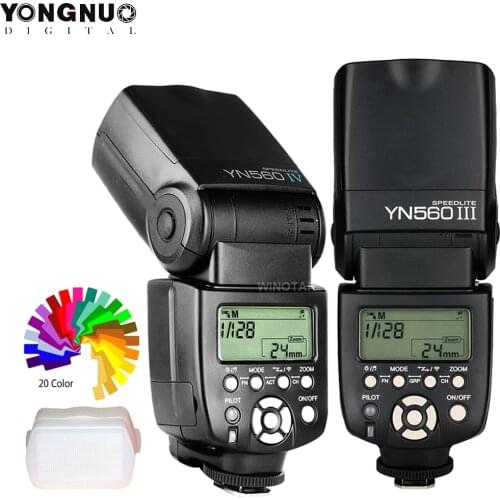 YONGNUO YN 560 III IV Wireless Master Flash Speedlite for Nikon Canon Olympus Pentax DSLR Camera Flash Speedlite Original
