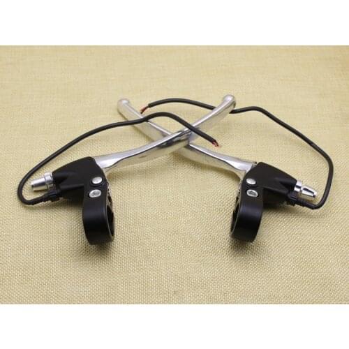 High Quality Thickening All Aluminum Pedal Electric Brake Handle Electric Bicycle Battery Brake