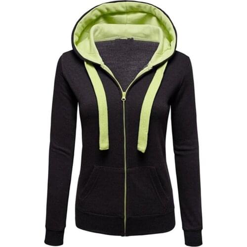 Plus Size Stripe Hoodies Womens Hoodies Zipper Sweatershirt Hooded Pullover Coat Streetwear Sweatshirts Sudaderas Con Capucha