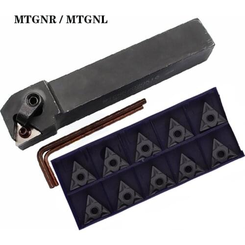 1PC MTGNR1616H16 MTGNR2020K16 Lathe CNC Cutting Tool MTGNR MTGNL External Turning Tool Holder for TNMG160404 TNMG160408 Inserts