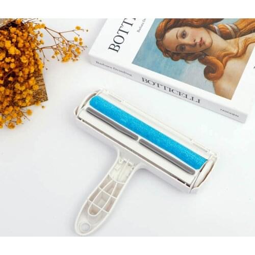 2-Way Pet Hair Remover Roller One Hand Operate High Quality Pet Hair Remover Cleaning Tools
