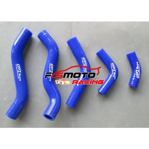 5 PCS Silicone Radiator Hose For Honda CR125 CR125R CR 125 R 1998 1999 125cc 2-stroke 98 99