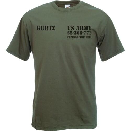 Hot Sale Apocalypse Now Coleur. Kurtz Armee T-Shirt - Icone - Toutes Les Tailles & Tee Shirt