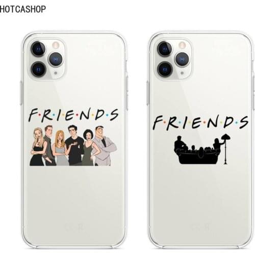 Best Friends TV Show How You Doin Phone Case clear for iphone 12 pro max mini 11 pro XS MAX 8 7 6 6S Plus X 5S SE 2020 XR cover