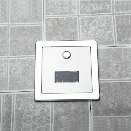 Stainless Steel Material Wall Conceal Mounted DC6V Automatic and Manual Both Function of Urinal Infrared Flush Valve