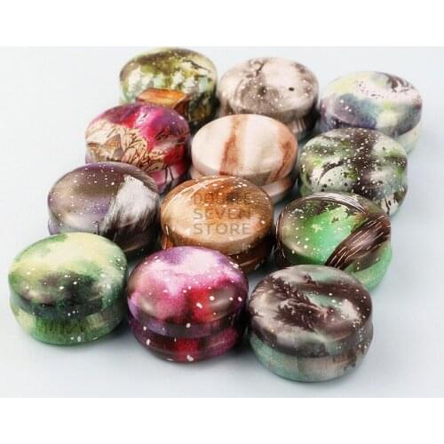 12pcs Mini Elegant Flower Tin Box DIY Candle Jar Balm Round Empty Lipstick Case