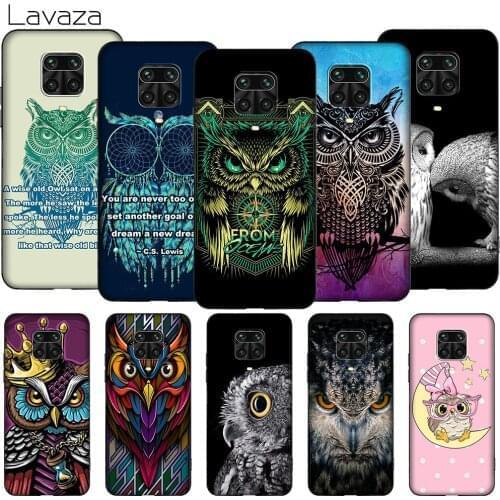 Lavaza K12 Animal Owl TPU Soft Case for Redmi Note 5 6 6A 7 7A 8 8T 8A 9 9A 9C 9S K20 K30 Poco X2 Pro Max