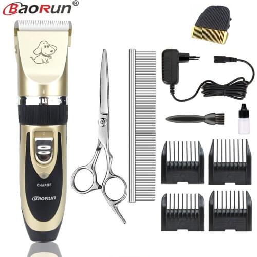 Professional Grooming Kit Rechargeable Pet Cat Dog Hair Trimmer High Quality Electrical Clipper Shaver Set Haircut Machine