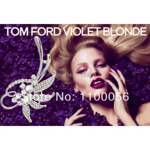 Mziking 2020 newFashion Rhinestone white Brooches Dresses Jewelry Wholesale Graduation Gift Brooch Flower Brooch For Women X1332