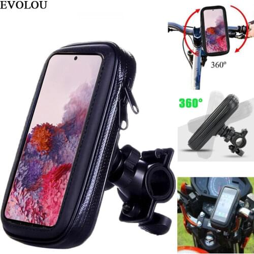 Pouch for Samsung S20 S10 Note 10 Lite A51 A71 A31 M51 M31S A21S Note 20 10 Mobile Support Stand Bicycle Motorcycle Phone Holder