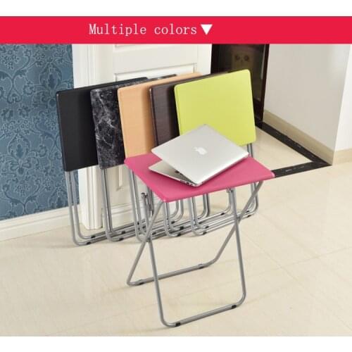 Laptop table collapsible dormitory lazy sofa side several color student writing study desk
