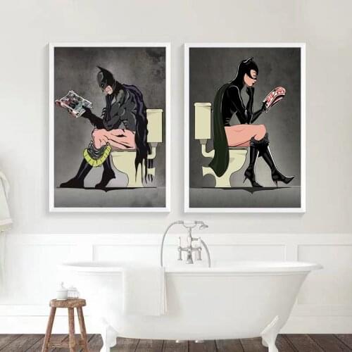 Modern Simple Spoof Hero Character Cartoon Square Diamond Mosaic DIY Diamond Painting 5D Diamond Painting New Home Decoration