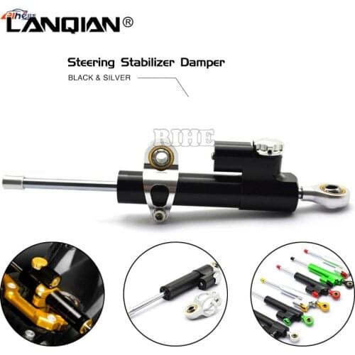 Universal Motorcycle CNC Damper Steering Stabilizer Linear Reversed Safety Control for HONDA NC 700 NC 750 NC700 X/S NC750 BMW