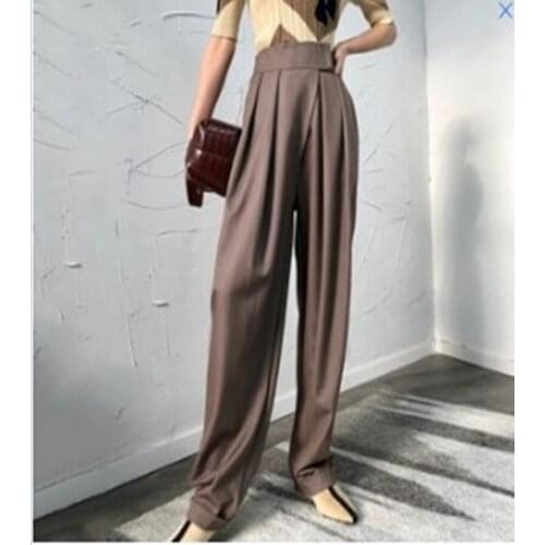 Womens Harem Pants High Waist Causal Loose Trouser Pants Female Pants