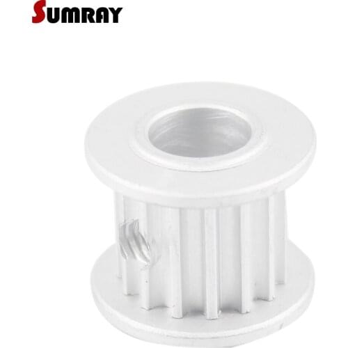 SUMRAY 3M 14T Timing Pulley 4/5/6mm Inner Bore Belt Pulley 11mm Belt Width For 3M Timing Belt