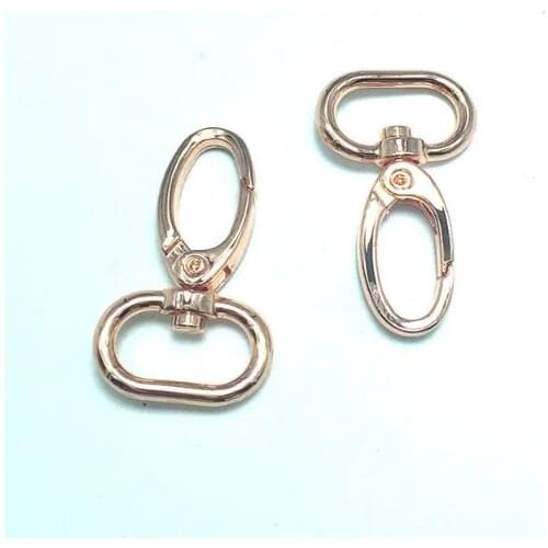 1 Inch Lobster Clip ,Snap hook In Rose Gold Plated