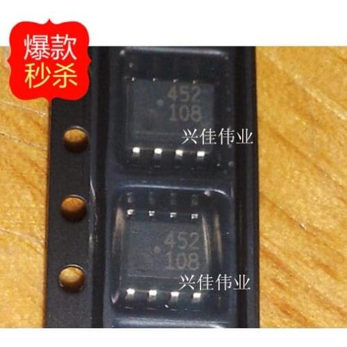 10PCS New original authentic HCPL-452 HCPL-0452 HCPL0452 452 screen SOP8